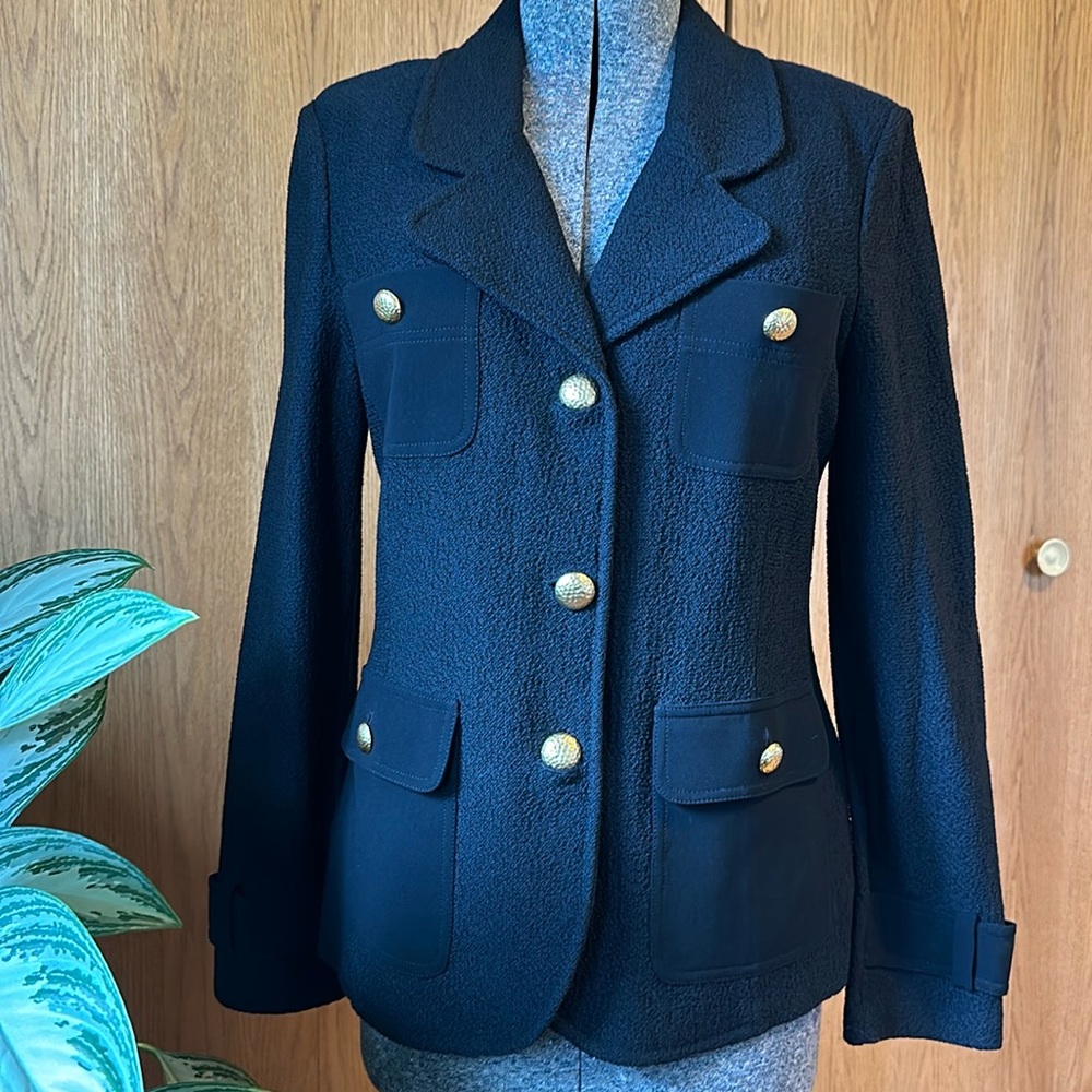 NWOT St John Caviar Jacket size 14